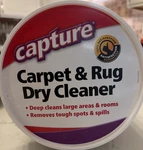 Capture Carpet & Rug Dry Cleaner With Resealable Lid - Brand New Sealed. Fixed Price $25.95.