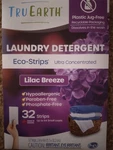 Tru Earth Eco-strips Concentrated Laundry Detergent Lilac Breeze = 32 Loads. Fixed Price $13.99.