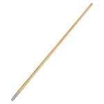 Carlisle 4526700 Lacquered Wood Broom Handle With Metal Threaded Tip, 60" 15/16". Fixed Price $9.99.
