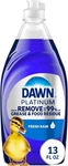 Dawn Platinum Soap, Fresh Rain Scent Liquid Dishwashing Detergent, Powerful. Fixed Price $6.07.