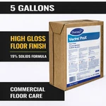 Diversey Vectra Prox Floor Finish Gal Bib 19% Solids High Gloss 5105047. Fixed Price $149.99.