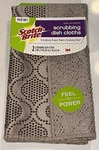 3M Scotch-brite Non-scratch Gray Scrubbing Dish Cleaning Cloths Power. Fixed Price $13.88.