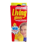 Vtg Nos Playtex Living Gloves Yellow Size Medium Long Cuff Cotton Lined Usa New. Fixed Price $28.35.