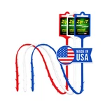 Zip It Drain Cleaner, 3-PACK Barbed Plastic Stick Hair Clog Remover. Fixed Price $16.95.