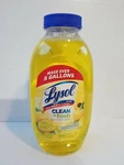 New Lysol Cleaner & Fresh Multi-surface Lemon 10.75OZ Concentrate Makes Gallon. Fixed Price $7.95.