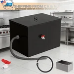 Commercial Grease Trap 60LB Stainless Steel Interceptor Restaurant Kitchen 30GPM. Fixed Price $267.75.