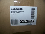 Carlisle 30" Metal Squeegee Black Rubber 10 Ea. 36633000 New. Fixed Price $99.99.
