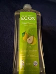 Ecos, Earth Friendly Products Dishmate Dishwashing Liquid Natural, Pear 25 Fl Oz. Fixed Price $8.00.