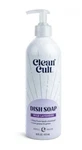 Clean Cult Refillable Dish Soap, Metal Pump, Wild Lavender, 16 Fl Oz. Fixed Price $10.95.