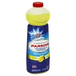 Brillo Parsons' Household Ammonia Original Strength Lemon Fresh Scent 28OZ. Fixed Price $22.97.