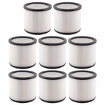 8 Pack Filter Cartridges 90304 90350 90333 Type U For Shop Wet/dry Vacs. Fixed Price $70.99.