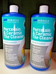 2 Porcelain & Ceramic Tile Cleaner 1 Qt Each Rust-oleum/miracle Sealants. Fixed Price $20.00.