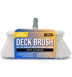 Stiff Boat Deck Brush, Heavy-duty Marine Head, 8" Firm Bristle White. Fixed Price $48.64.
