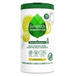Seventh Generation Multi-surface Wipes, X 7, Lemon Zest, White, 70 6/CT. Fixed Price $57.95.