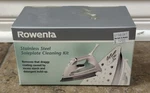 New Rowenta Stainless Steel Soleplate Cleaning Kit ZD-100. Fixed Price $18.50.