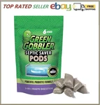 Green Gobbler Septic Tank Treatment Packets, 6 Month Supply - Natural Bacteria. Fixed Price $17.65.