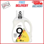 9 Elements Vinegar Powered Liquid Laundry Detergent, Citrus Scent, 65 Fl Oz. Fixed Price $15.97.