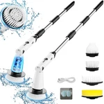 Swtroom Electric Spin Scrubber, Cleaning Brush Extendable, HK-050 White/black. Fixed Price $32.34.