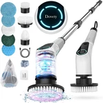 Electric Spin Scrubber, Cordless Cleaning Brush, Shower With 8 Replacea. Fixed Price $45.99.
