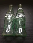 2 Vintage 1990S Coca-cola Classic & Diet Coke Glass Bottles No Refill 8 Fl Oz. Fixed Price $9.99.