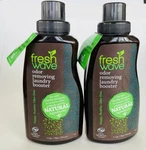 2-PACK Of Fresh Wave Odor Removing Laundry Booster, 24 Fl Oz Each. Fixed Price $37.85.