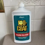 Johnson Wax Glo-coat Hard Gloss Floor Finish 27 Oz Unscented 1990 Full. Fixed Price $15.00.