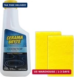Cerama Bryte Combo Kit Pads & Removes Tough Stains Cooktop And Stove Cleaner. Fixed Price $12.98.