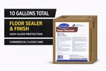 Diversey Plaza Plus Prox Floor Sealer Finish Gal Bib 2/CASE 101110055. Fixed Price $329.95.
