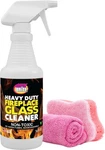 Quick Brite Fireplace Glass Cleaner Kit With Cloth And Sponge, Removes Soot.... Fixed Price $31.45.