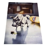 Print Ad 2007 Clorox Wipes Disinfecting Clean Up Bull Household Collectors. Fixed Price $9.40.