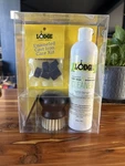 Lodge Enameled Cast Iron & Stoneware Care Kit Cleaner Brush Scraper Set Nip. Fixed Price $21.75.