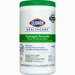 Clorox Healthcare Hydrogen Peroxide Disinfectant Wipes 6.75" 9" X-large. Fixed Price $22.31.