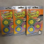 Scrub Daddy Screen Color, Multi-use Microfiber Cleaning Pads 3 Pack. Fixed Price $65.00.