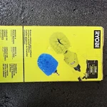 Ryobi Ezclean Power Cleaner Spinning Brush Set Medium & Fine Bristle RY3112SB. Fixed Price $17.50.