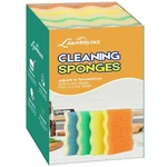 Laundrylux Sponge 4 Pack Dual-sided Temperature-responsive Scrubber. Fixed Price $11.65.