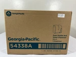 Georgia-pacific 54338A Push Paddle Roll Paper Towel Dispenser By Gp Pro, Black. Fixed Price $47.00.