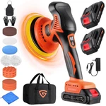 Car Buffer Polisher, Variable Speed 2800-6000RPM Cordless .... Fixed Price $60.70.