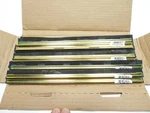10-PACK Unger 12" Brass Window Squeegee Channels For Golden Clip & Pro. Fixed Price $44.95.