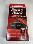 Mothers Back Black Heavy Duty Trim Cleaner Restorer - Vinyl Plastic New. Fixed Price $18.99.