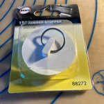 Lot Of Danco 88272 1-3/4-INCH Rubber Drain Stopper, White. Fixed Price $9.99.