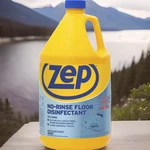 Zep Commercial Floor Disinfectant No Rinse Gallon Blue ZUNRS128. Fixed Price $32.99.
