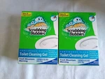 2 Scrubbing Bubbles Toilet Cleaning Gel Dispenser & 6 Discs Per Box. Fixed Price $12.50.