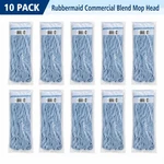 10 Pack Rubbermaid Commercial Blend Mop Head. Fixed Price $99.00.