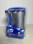 Lysol No-touch Hand Soap Dispenser Silver Brand New Free Shipping. Fixed Price $27.00.