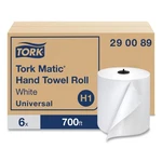 Tork 290089 1-PLY 7.7" X 700' Advanced Matic Hand Towel Roll WHT(6/CARTON) New. Fixed Price $80.90.