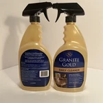 2-PK Granite Gold Stone Care Daily Cleaner Marble Travertine Quartz Streak Free. Fixed Price $15.00.