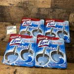 Lysol Hygienic Automatic Toilet Cleaner Bundle Bulk Lot Of 4 - Atlantic Fresh. Fixed Price $26.99.