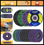 Laiwoo 12 Pack Strip Discs For Angle Grinder 4" X 5/8. Fixed Price $52.99.