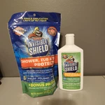 The Invisible Shield Clean-x Shower Tub And Tile Protector Kit Water Spot Stain. Fixed Price $12.00.