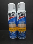 New 2 Scotchgard Carpet & Rug Protector Triple Action Original Formula 3M, 17OZ. Fixed Price $19.99.